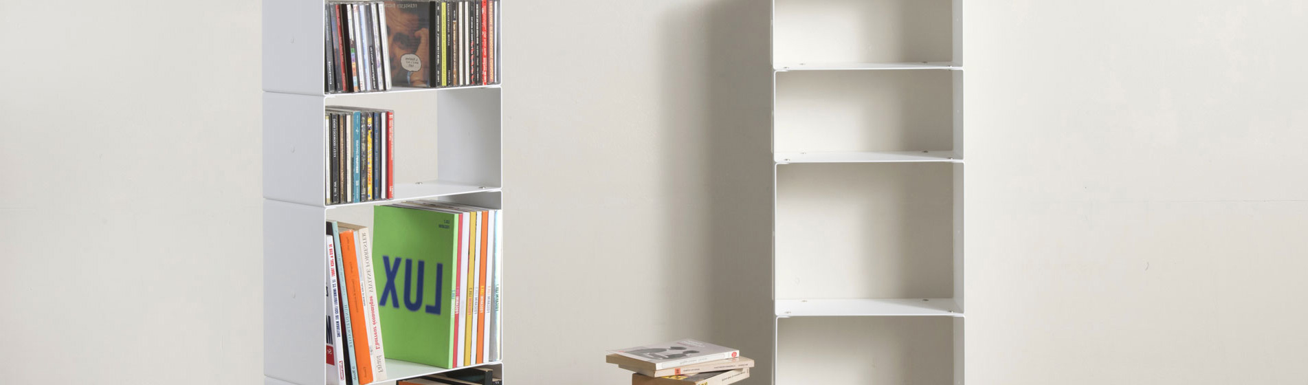 Mobiletto libreria modulabile