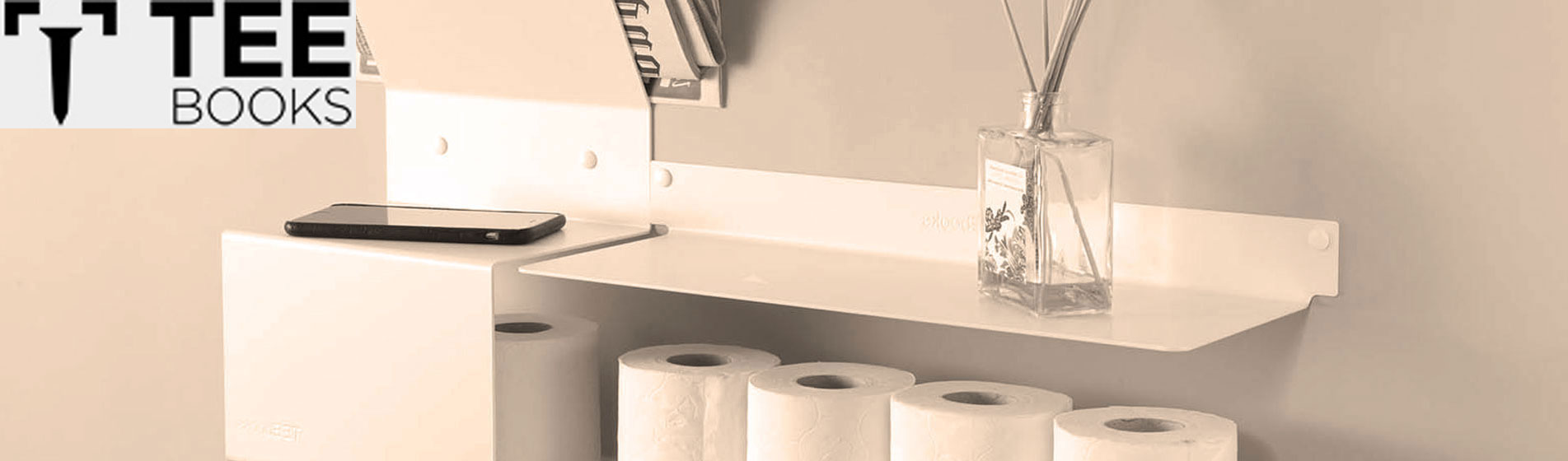 Piccola mensole bagno per la sala da pranzo