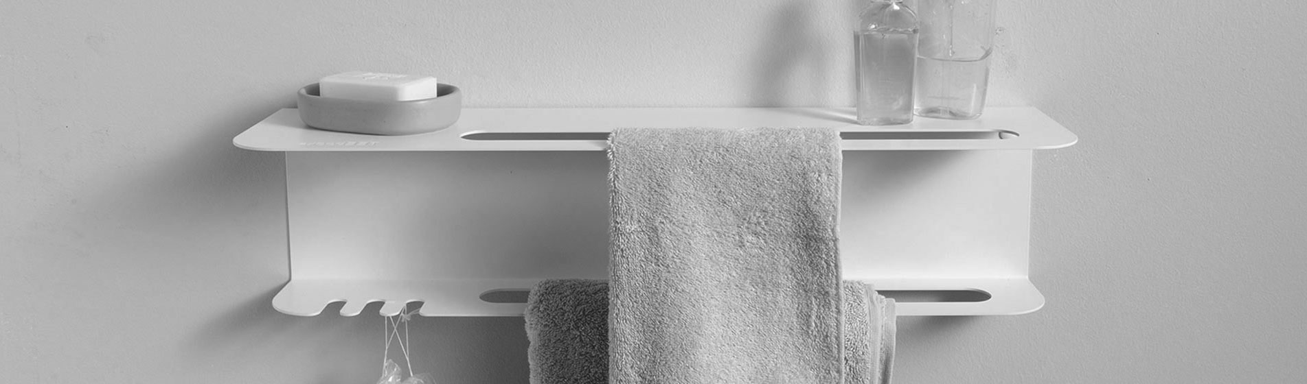 Mobili mensole bagno lineari